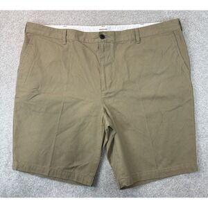 Dockers Chino Men's Shorts 44 Khaki Tan Brown Pockets Logo Golf Inseam 11"